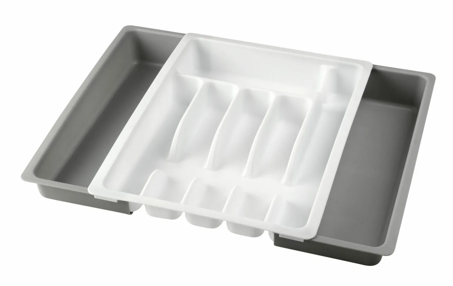 Justinus Besteckkasten weißgrau