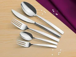 Justinus Besteckset 60tlg. silberfarben