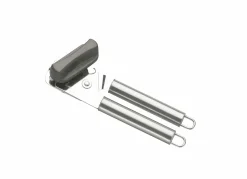 Justinus Dosenöffner schwarzsilberfarben