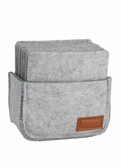 Justinus Filzuntersetzer grau