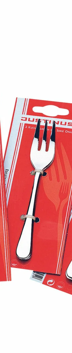 Justinus Kuchengabel silberfarben