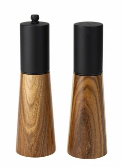 Justinus Pfeffermühle-/Salzstreuer schwarzbraunbeige