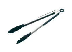 Justinus Servier/Bratenzange schwarzsilberfarben