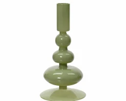 Kaemingk Kerzenhalter 18cm grün