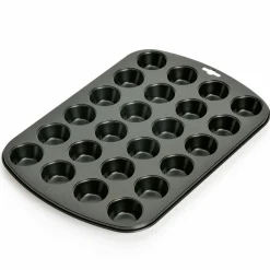 Kaiser 24er Mini-Muffinform 27x38cm schwarz