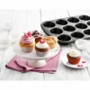 Kaiser 12er Muffin-Backform 27x38cm schwarz