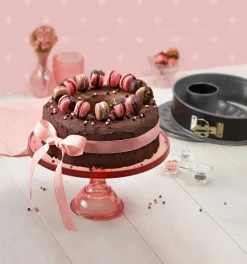 Kaiser Springform m.Rohrboden 26cm schwarz