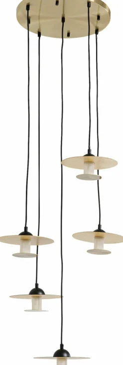 KARE Pendelleuchte 5 flg mehrfarbig