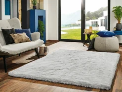 Karpi Hochflorteppich/Kunstfell beige