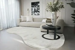 Karpi Hochflorteppich/Kunstfell weiß