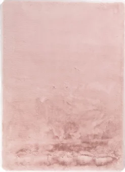 Karpi Hochflorteppich/Kunstfell pink