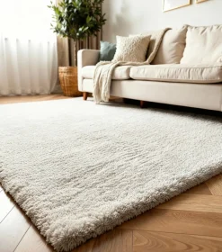 Karpi Hochflorteppich/Kunstfell weiß