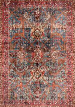 Karpi Moderner Webteppich mehrfarbig