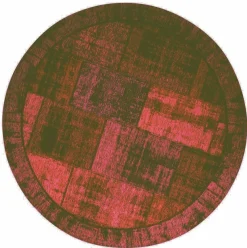 Karpi Moderner Webteppich rot