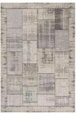 Karpi Moderner Webteppich grau