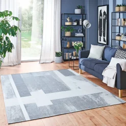 Karpi Moderner Webteppich graubeige