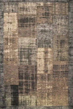 Karpi Moderner Webteppich graubraun