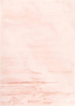 Karpi Moderner Webteppich pink