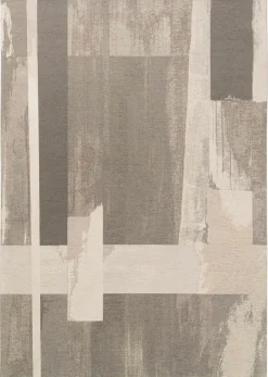 Karpi Moderner Webteppich graubeige
