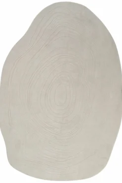 Karpi Webteppich Hoch-Tief-Struktur weiß