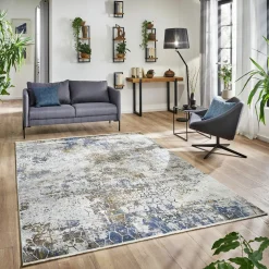 Karpi Webteppich modern beige