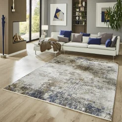 Karpi Webteppich modern beige