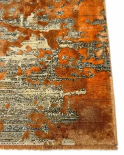 Karpi Webteppich modern grauorange