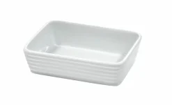 Küchenprofi Auflaufform 12x8cm weiß