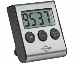 Küchenprofi Digital-Timer silberfarbenschwarz