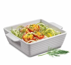 Küchenprofi Gratinform 15x15cm weiß