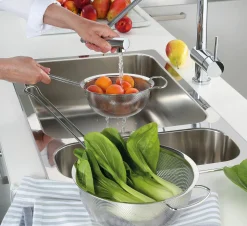 Küchenprofi Küchensieb 18cm silberfarben