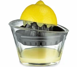 Küchenprofi Zitronenpresse transparentschwarz