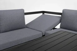 KETTLER Casual Dining Eckset grau