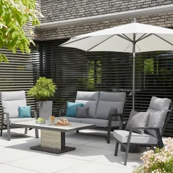 KETTLER Gartenbank grau