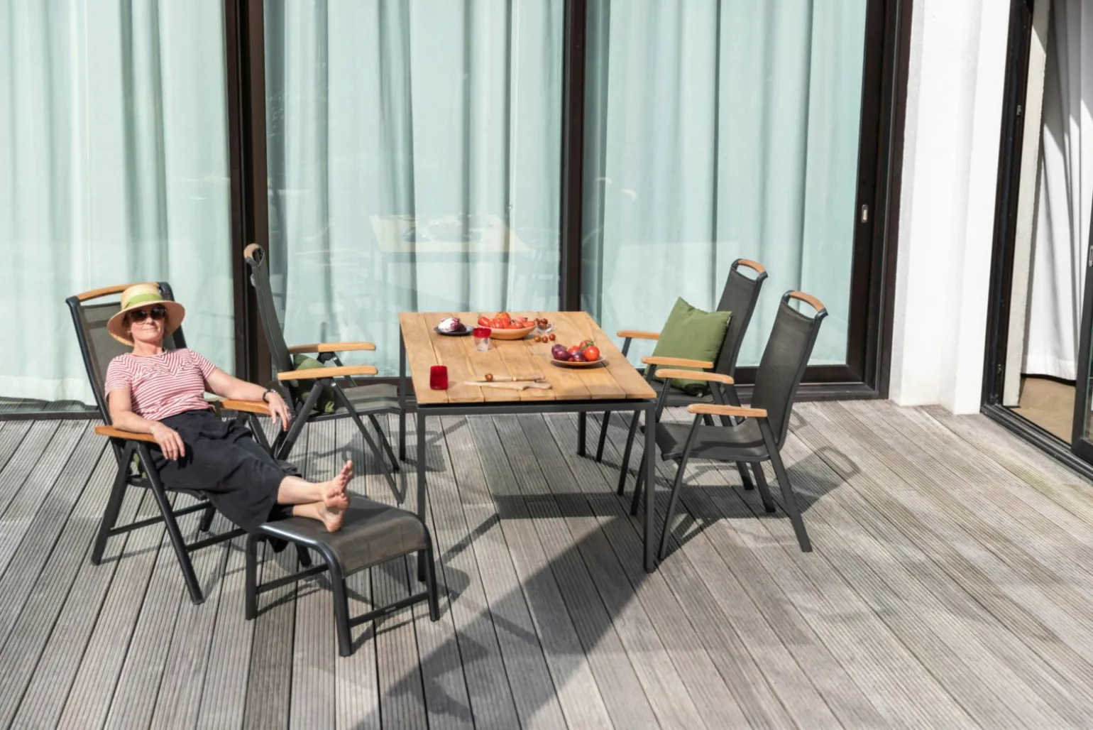 KETTLER Hocker braungrau