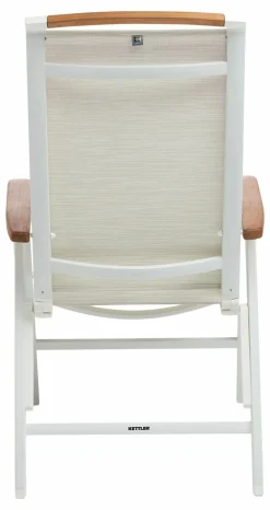 KETTLER Multipositionssessel beigeweiß