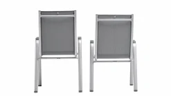 KETTLER Stapelsessel silberfarbengrau