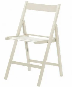 Klappstuhl weiß
