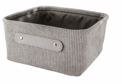 Kleine Wolke Aufbewahrungskorb grau