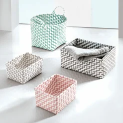 Kleine Wolke Aufbewahrungsbox grau