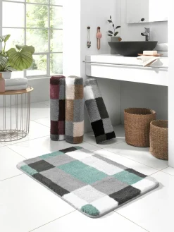 Kleine Wolke Badteppich blau