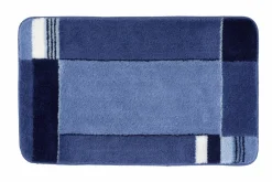 Kleine Wolke Badteppich blau