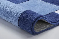 Kleine Wolke Badteppich blau