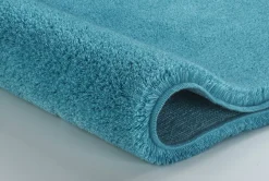 Kleine Wolke Badteppich blau