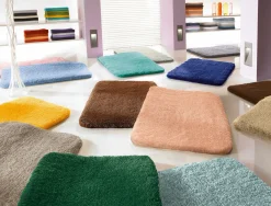 Kleine Wolke Badteppich blau