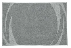 Kleine Wolke Badteppich grau