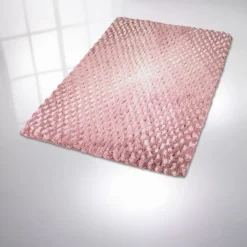 Kleine Wolke Badteppich pink