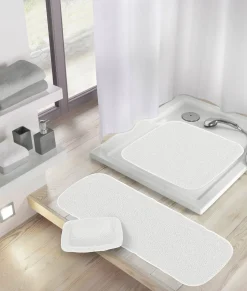 Kleine Wolke Duscheinlage weiß