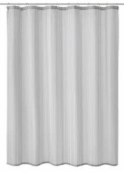 Kleine Wolke Duschvorhang grau