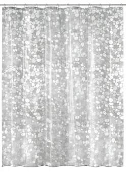 Kleine Wolke Duschvorhang weiß